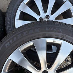 ブリヂストンVRX 18インチホイール付き7.5部山〜8部山値下げ交渉可能！の画像