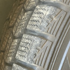 『現在お取引の方とお話し中』4本セット スタッドレス付きアルミホイールタイヤ9部山の画像