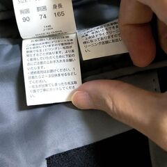 3ピーススーツ　黒　メンズ　洗濯可能の画像