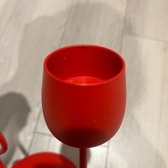 キャンドルホルダー IKEA silverparon の画像