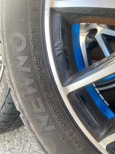SCHNEIDER　タイヤホイール　15インチ　4本セット　シュナイザー　大阪