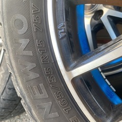 SCHNEIDER　タイヤホイール　15インチ　4本セット　シュナイザー　大阪の画像