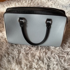 COACH ライトブルー ボストンバッグの画像