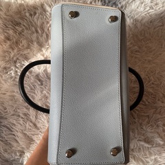 COACH ライトブルー ボストンバッグの画像