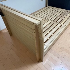 難あり‼︎セミダブルベッドフレームの画像
