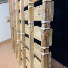 難あり‼︎セミダブルベッドフレームの画像