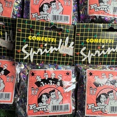 パーティー盛り上げグッズ パーティーグッズの「キラキラふぶき」 27袋➕大袋1の画像