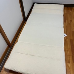 【取引中】ソファベッド　シングルサイズの画像