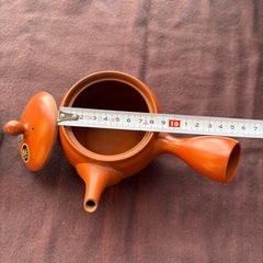 急須　茶色の画像