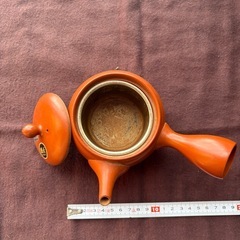 急須　茶色の画像