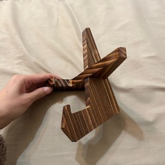 ブックスタンド 木製の画像