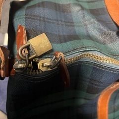 ボストンバッグ POLO RALPH LAUREN チェック柄 大容量 2wayの画像