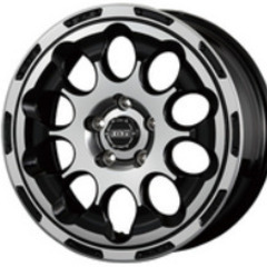 新品未使用Koseiアルミホイール(ボトムガルシアクロノ17インチ)＋ダンロップスポーツMAXLUXタイヤ4本セット【トヨタライズハイブリッド/ダイハツロッキーハイブリッド専用】の画像