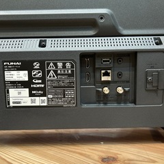 配送可【フナイ】32V液晶テレビ（訳アリ）★2024年製　クリーニング済み/6ヶ月保証付き【管理番号1130】知の画像