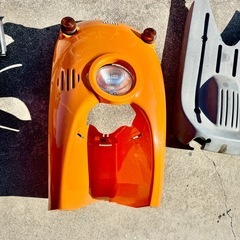 お話中！[中古]スズキ　チョイノリ　美品カウル、シート、マフラー類、色々の画像