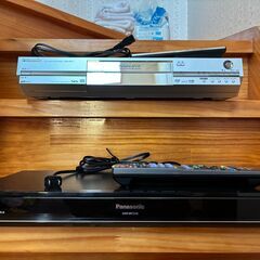ブルーレイレコーダー　DVDレコーダー　2台セットの画像