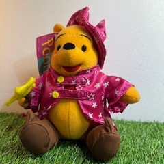 美品、ディズニークマの ミニぷーさん、ぬいぐるみ.6体 の画像