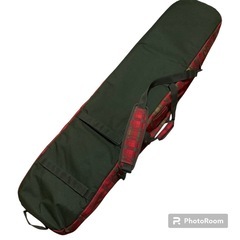 BURTON バートン　スノーボードケース　146センチ 赤　チェック　の画像
