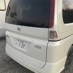 C25セレナ！日本人限定！車検たっぷり！車高調！ヘッドレストモニターの画像