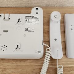 子機付きコードレス電話機（美品）の画像