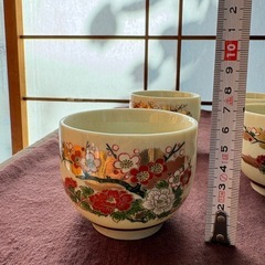 九谷焼 茶器 湯呑み 8客まとめ の画像