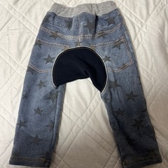 80サイズ　裏起毛　ズボン　　の画像