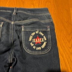 130センチストレッチデニムの画像
