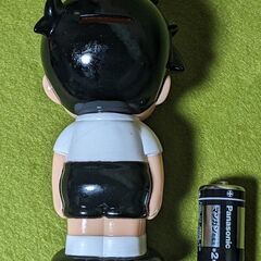 美品●全国信用金庫のチャラ★信ちゃん 貯金箱★ソフビ コインバンク H＝１５ｃｍ◎の画像