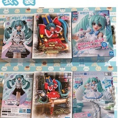 初音ミク フィギュア シナモロール AMP など まとめ売り7点の画像