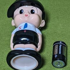 美品●全国信用金庫のチャラ★信ちゃん 貯金箱★ソフビ コインバンク H＝１５ｃｍ◎の画像