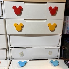 あげます！プーさん&ミッキー⭐︎タンスの画像