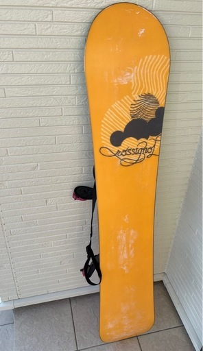 スノーボード板 バインディングのセット ロシニョール 143