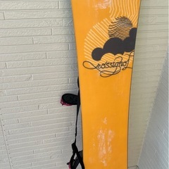スノーボード板 バインディングのセット ロシニョール 143㌢ キャンバー の画像