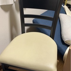 ダイニングテーブル　チェア2脚　セットの画像