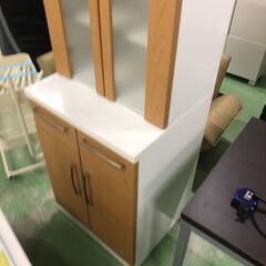 【ジャングルジャングル和歌山店】【Wa3437】食器棚リユースショップ リサイクルショップ 中古家具 中古家電 中古自転車 古着 冷蔵庫の画像