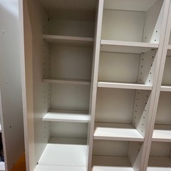 スライド式 本棚 漫画棚 収納の画像