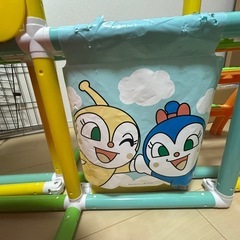 アンパンマン　室内用ジャングルジム 滑り台付きの画像