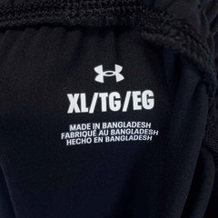 [未使用] アンダーアーマー UAメリディアン パンツ XL ブラック 6000554 レディース UNDER ARMOUR トレーニング スポーツウェアの画像