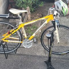 Bianchi cielo ビアンキ シエロ 2011年モデル イエロー　クロスバイクの画像