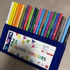 ステッドラー(STAEDTLER) 色鉛筆 24色 三角軸の画像