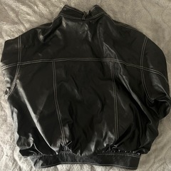 LAGUAGEM ラグアジェム ブルゾン　革ジャン　ブラック　レザー　ジャケット　黒　革　ジャンパー　アウター　ジャンパーの画像