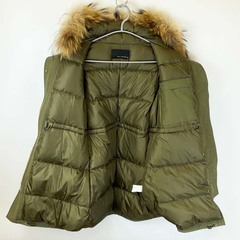 UNITED ARROWS green label relaxing SC ハッスイ マウンテン ダウンコート LONG 36 オリーブ 3625-179-1367 レディースの画像