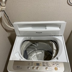 2017年パナソニック洗濯機6kgの画像