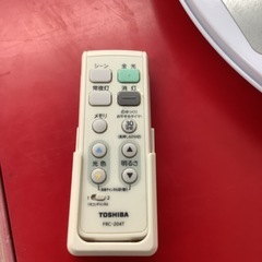 TOSHIBA 東芝　LEDシーリングライト　8畳用　LEDH801A 2019年製の画像