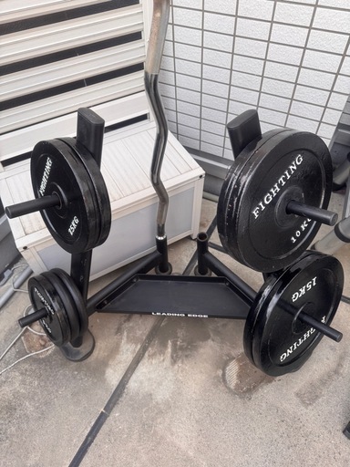 バーベルプレート×プレートホルダー