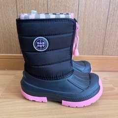 子供用スノーブーツ18cmの画像