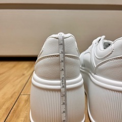 【新品未使用】厚底スニーカー / ホワイトの画像