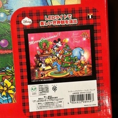 ミッキー　クリスマス雑貨　LEDライトで光ります💡の画像