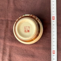 九谷焼　花柄　湯呑みの画像