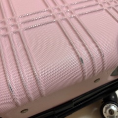 【決まりました】キャリーケース　ピンクの画像